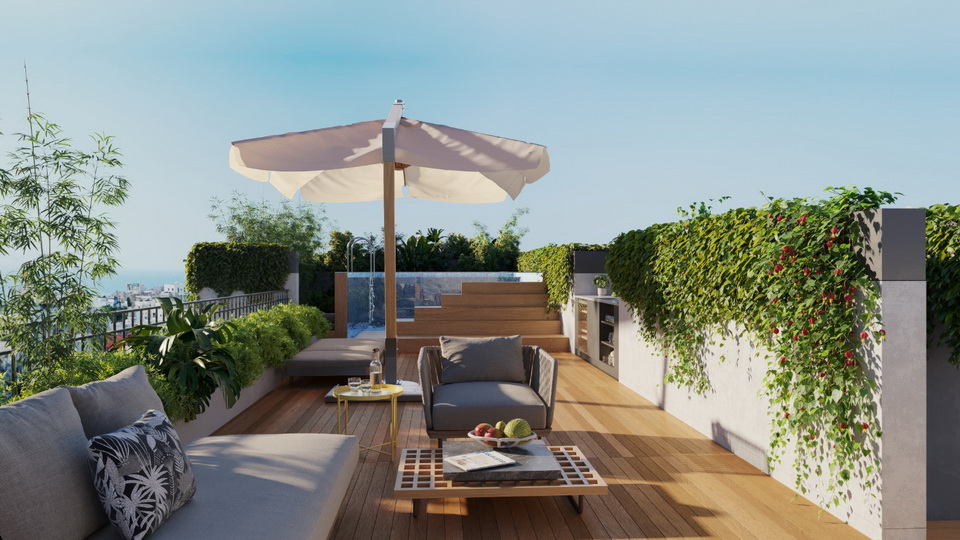 גג עליון פנטהאוז